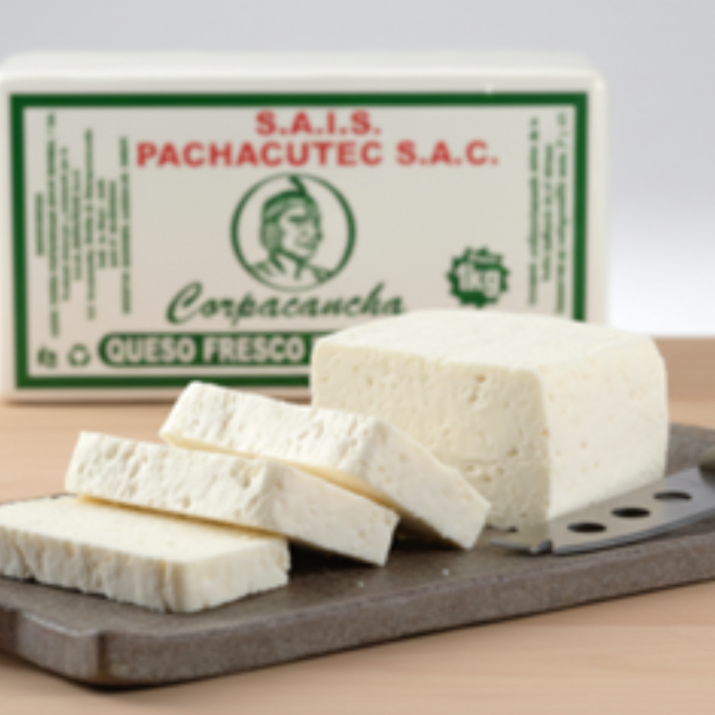 Queso Fresco Prensado Corpacancha – 1 kg