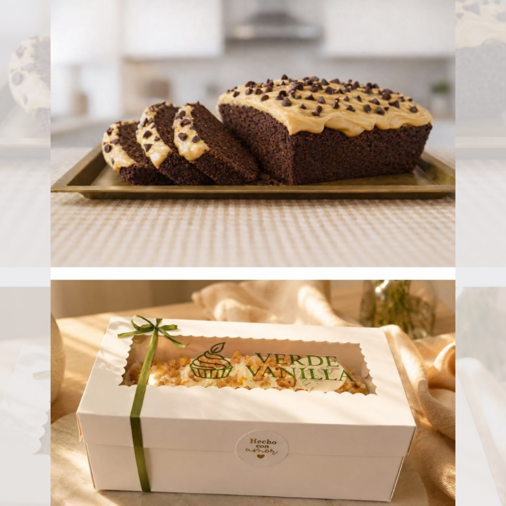 Cake premium de chocolate y lúcuma