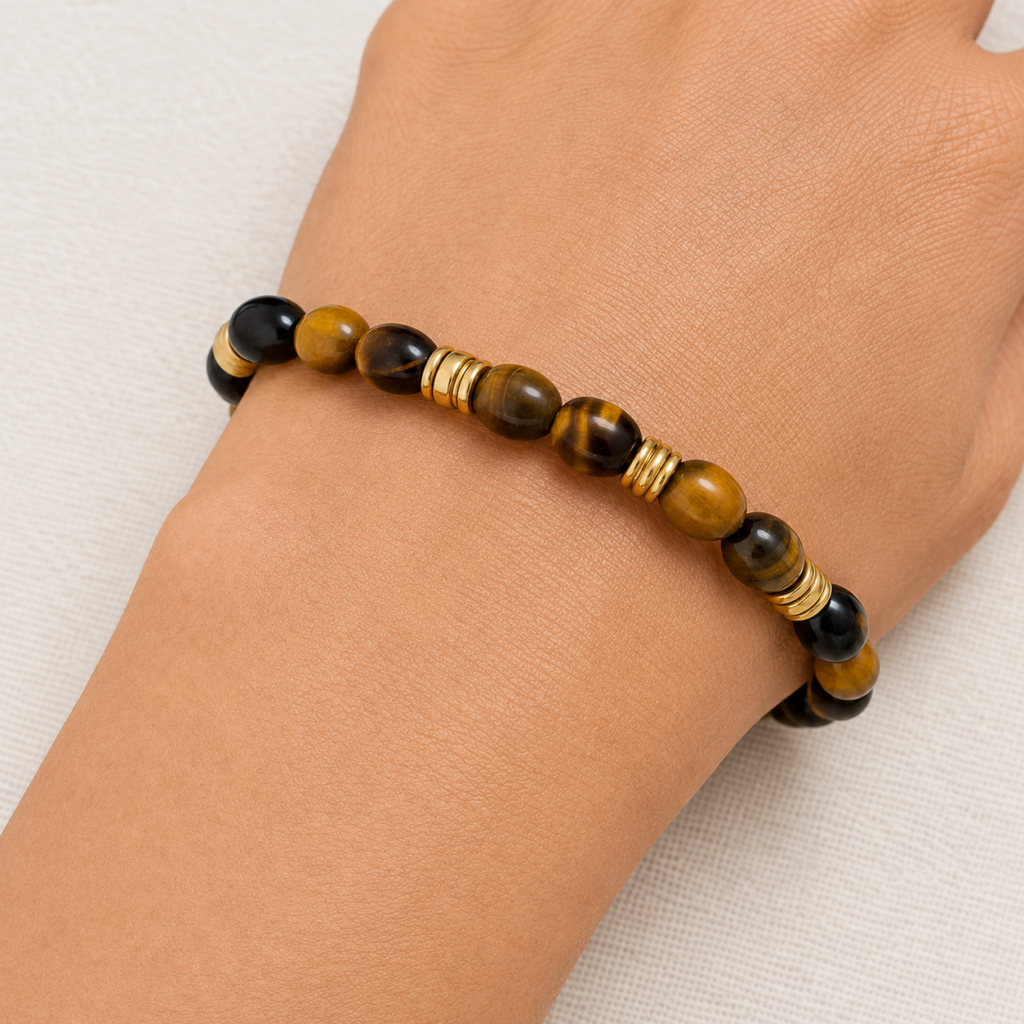 Pulsera Fuerza Dorada