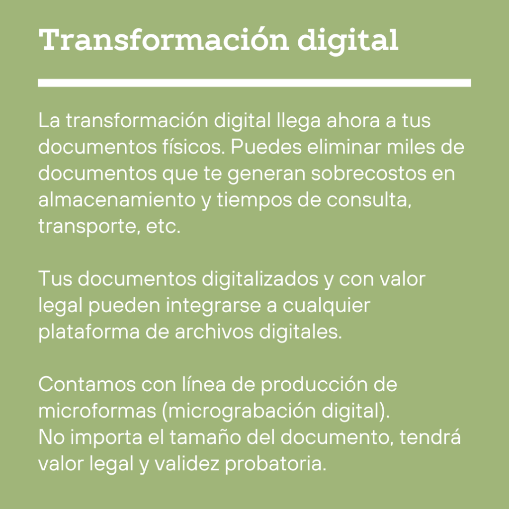 Transformación digital