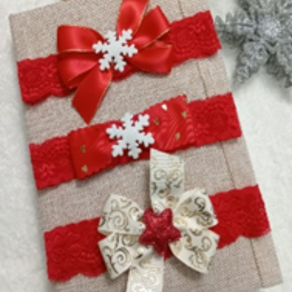 Banditas elásticas navideñas